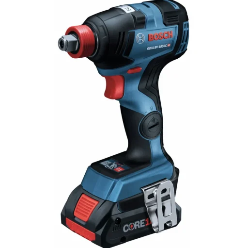 Factory Reconditioned Bosch 18V EC Brushless Lithium-Ion 1/4 in. and 1/2 in. Cordless Two-In-One Socket Impact Driver Kit (4 Ah)