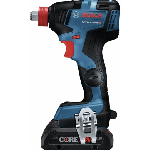 Factory Reconditioned Bosch 18V EC Brushless Lithium-Ion 1/4 in. and 1/2 in. Cordless Two-In-One Socket Impact Driver Kit (4 Ah)