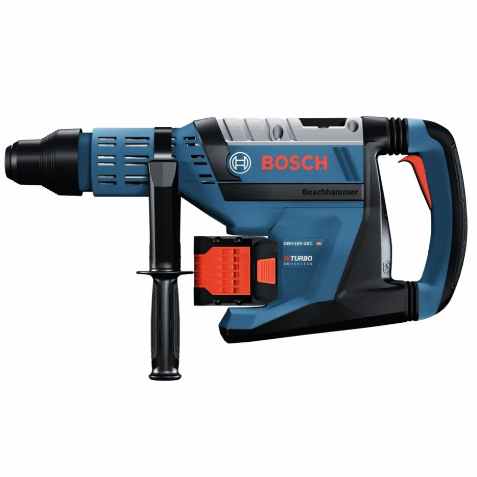 Factory Reconditioned Bosch 18V PROFACTOR Brushless Connected-Ready SDS-Max 1-7/8 in. Cordless Rotary Hammer Kit with (2) CORE18V 12 Ah High Power Batteries