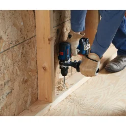 Factory Reconditioned Bosch 18V Brushless Lithium-Ion 1/2 in. Cordless Connected-Ready Hammer Drill Driver Kit with 2 Batteries (4 Ah)