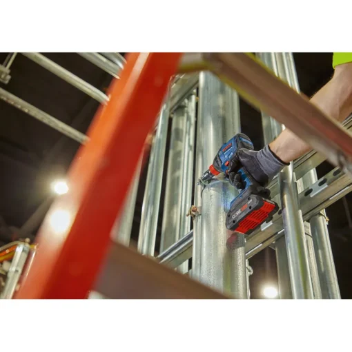 Factory Reconditioned Bosch 18V Freak Brushless Lithium-Ion 1/4 in. and 1/2 in. Cordless Connected-Ready Impact Driver Kit (4 Ah)