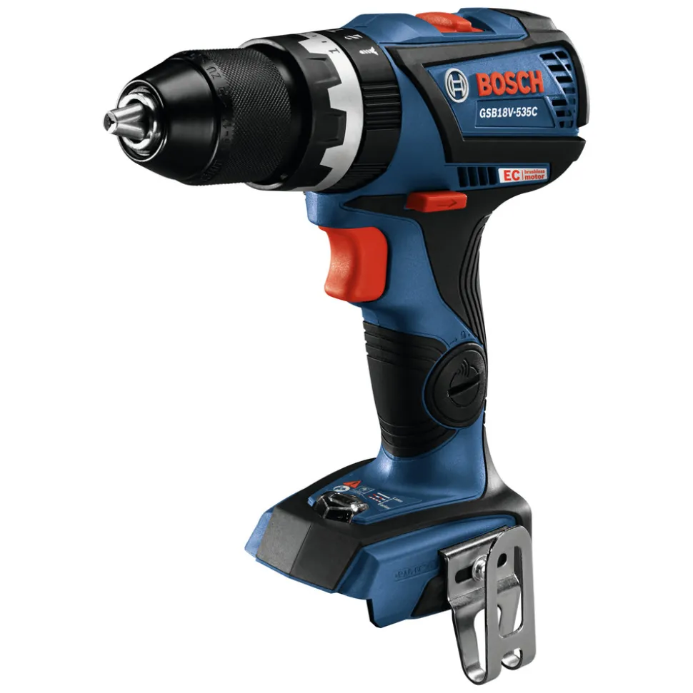 Factory Reconditioned Bosch 18V Lithium-Ion Brushless Freak 1/4 in. and 1/2 in. 2-in-1 Bit/Socket Impact Driver / 1/2 in. Hammer Drill Driver Combo Kit (4 Ah)