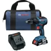 Factory Reconditioned Bosch 18V EC Brushless Lithium-Ion 1/2 in. Cordless Hammer Drill Driver Kit (2 Ah)