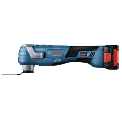 Factory Reconditioned Bosch 18V Brushless Lithium-Ion Cordless StarlockPlus Oscillating Multi-Tool Kit (4 Ah)