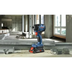 Factory Reconditioned Bosch 18V Brushless Lithium-Ion 1/4 in. Hex Cordless Connected-Ready Impact Driver Kit (4 Ah)