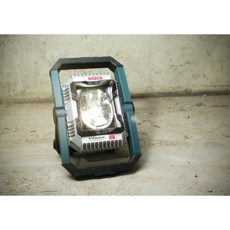 Factory Reconditioned Bosch 18V Connected Lithium-Ion 2000 Lumens Cordless Floodlight (Tool Only)