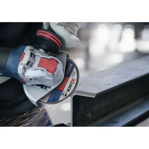 Factory Reconditioned Bosch 120V X-LOCK 5 in. Corded Angle Grinder