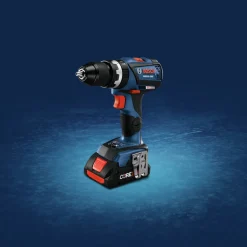Factory Reconditioned Bosch 18V Lithium-Ion Brushless 1/2 in. Cordless Hammer Drill Driver Kit (4 Ah)