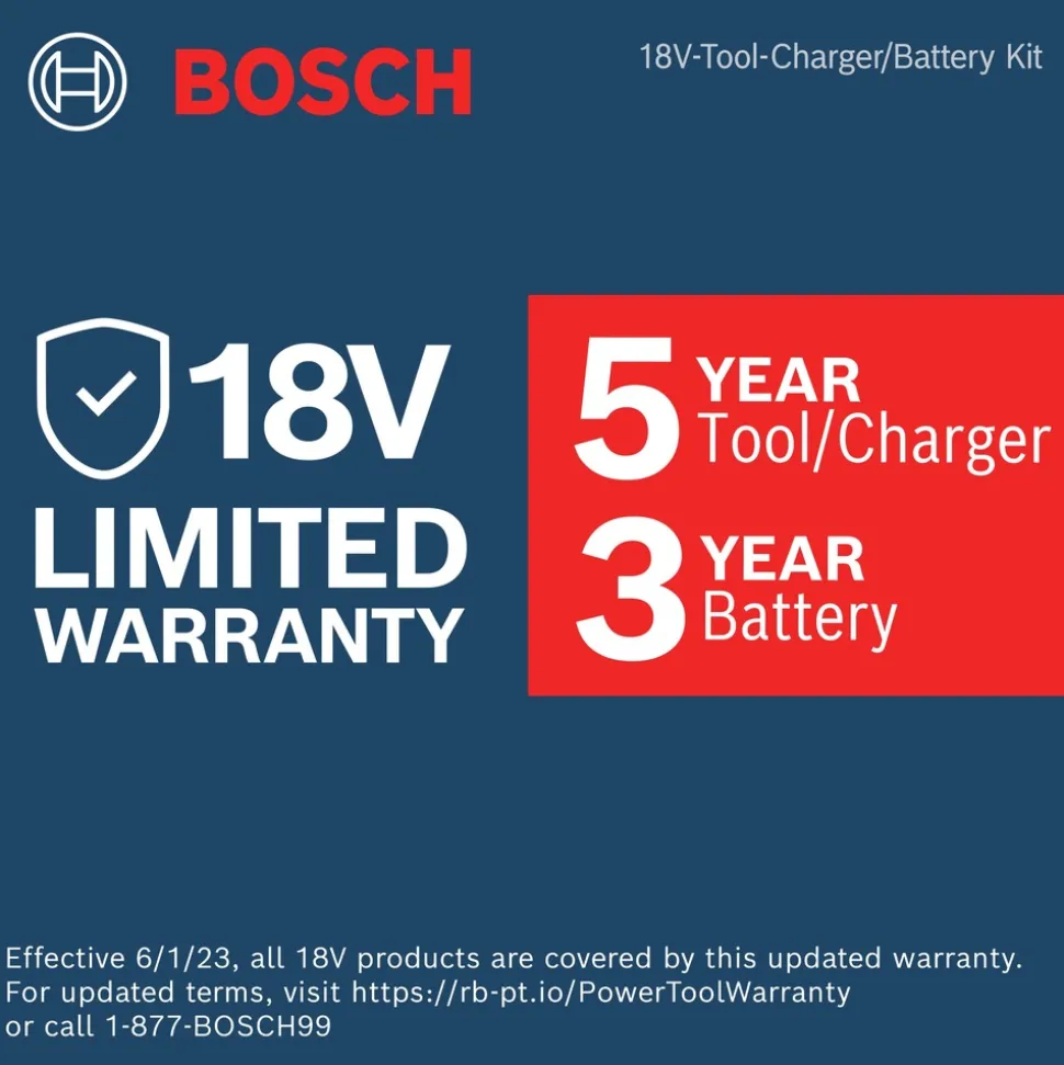 Factory Reconditioned Bosch 18V Brushless Lithium-Ion 1/4 in. and 1/2 in. Cordless Bit/Socket Impact Driver/Wrench and Hammer Drill Driver Combo Kit with 2 Batteries (4 Ah)