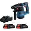 Factory Reconditioned Bosch 18V Brushless Lithium-Ion SDS-plus Bulldog 3/4 in. Cordless Rotary Hammer Kit (4 Ah)