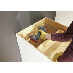 Factory Reconditioned Bosch 18V Brushless Lithium-Ion Cordless 5-In-1 Flexiclick System Drill Driver with 2 Batteries (4 Ah)