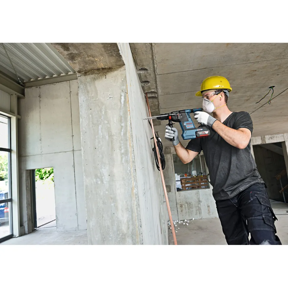 Factory Reconditioned Bosch 18V Lithium-Ion EC Brushless SDS-Plus Bulldog 3/4 in. Cordless Rotary Hammer Drill (Tool Only)