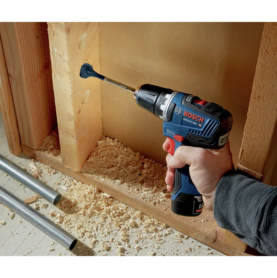 Factory Reconditioned Bosch 12V Max EC Brushless Lithium-Ion 3/8 in. Cordless Drill Driver Kit (2 Ah)