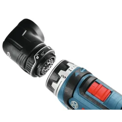 Factory Reconditioned Bosch 12V Lithium-Ion Max FlexiClick 5-In-1 1/4 in. Cordless Drill Driver System Kit (2 Ah)