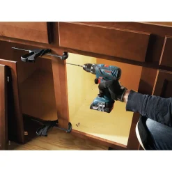 Factory Reconditioned Bosch 18V Lithium-Ion Cordless 4-Tool Combo Kit (2 Ah)