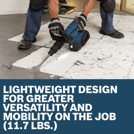 Factory Reconditioned Bosch 18V Brushless SDS-max Cordless Demolition Hammer Kit (12 Ah)