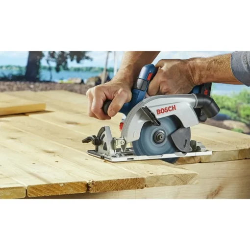 Factory Reconditioned Bosch 18V Brushless Lithium-Ion Blade-Left 6-1/2 in. Cordless Circular Saw (Tool Only)