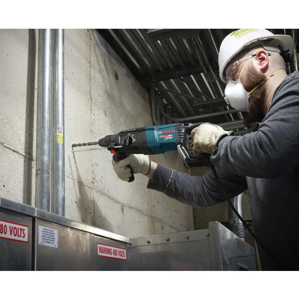 Factory Reconditioned Bosch Bulldog Xtreme 120V 8 Amp SDS-Plus 1 in. Corded Rotary Hammer