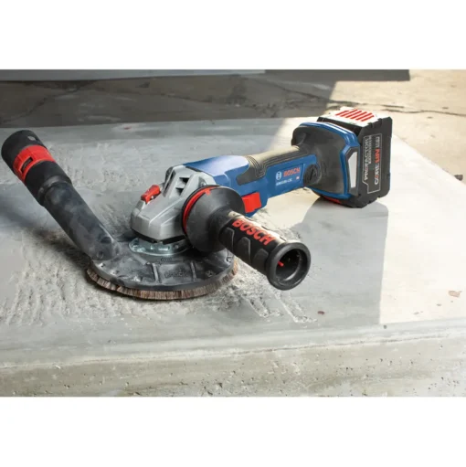 Factory Reconditioned Bosch 18V PROFACTOR Brushless Lithium-Ion 5 - 6 in. Cordless Angle Grinder with Slide Switch (Tool Only)
