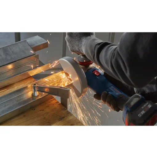 Factory Reconditioned Bosch 18V PROFACTOR Brushless Lithium-Ion 5 - 6 in. Cordless Angle Grinder with Slide Switch (Tool Only)