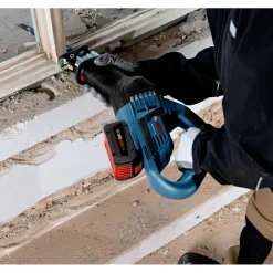 Factory Reconditioned Bosch 18V EC Brushless 1-1/4 in.-Stroke Multi-Grip Reciprocating Saw (Tool Only)