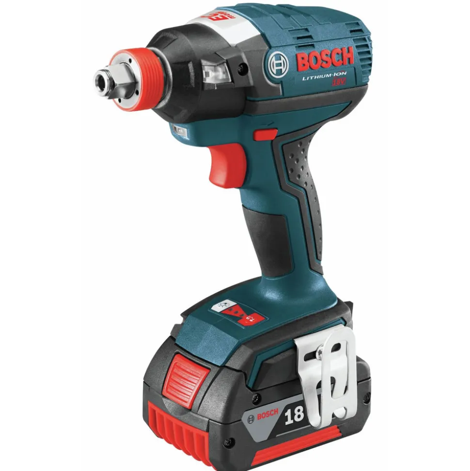 Factory Reconditioned Bosch 18V Brushless Lithium-Ion Socket Ready Cordless Impact Driver Kit (2 Ah)