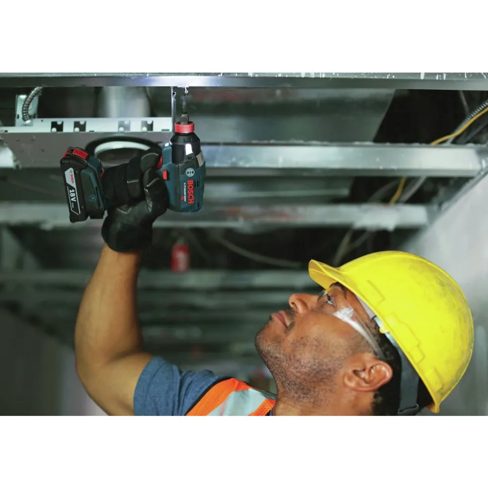 Factory Reconditioned Bosch 18V Brushless Lithium-Ion Socket Ready Cordless Impact Driver Kit (2 Ah)