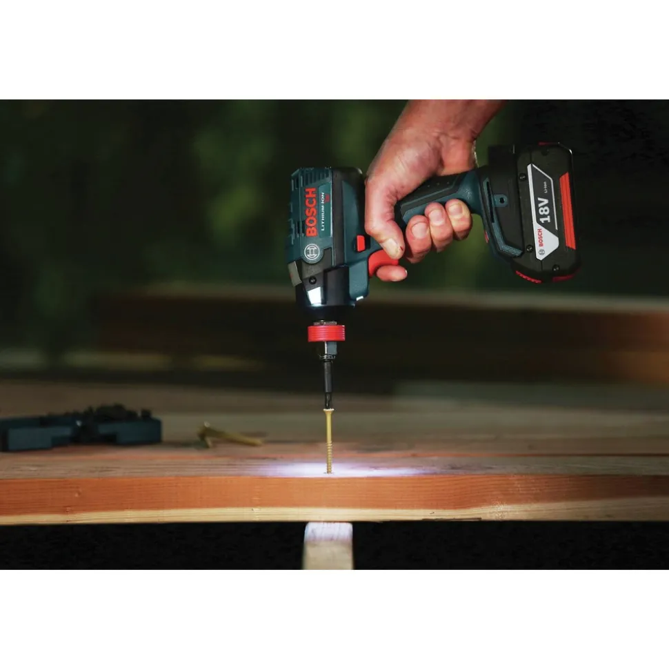 Factory Reconditioned Bosch 18V Brushless Lithium-Ion Socket Ready Cordless Impact Driver Kit (2 Ah)