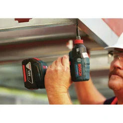 Factory Reconditioned Bosch 18V Brushless Lithium-Ion Socket Ready Cordless Impact Driver Kit (2 Ah)