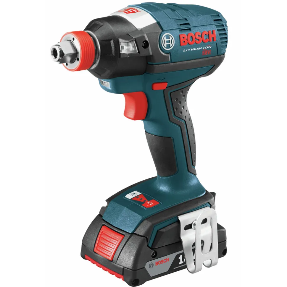 Factory Reconditioned Bosch 18V Brushless Lithium-Ion Socket Ready Cordless Impact Driver Kit (2 Ah)