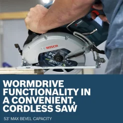 Factory Reconditioned Bosch 18V PROFACTOR Brushless 7-1/4 in. Rear Handle Cordless Circular Saw (Tool Only)