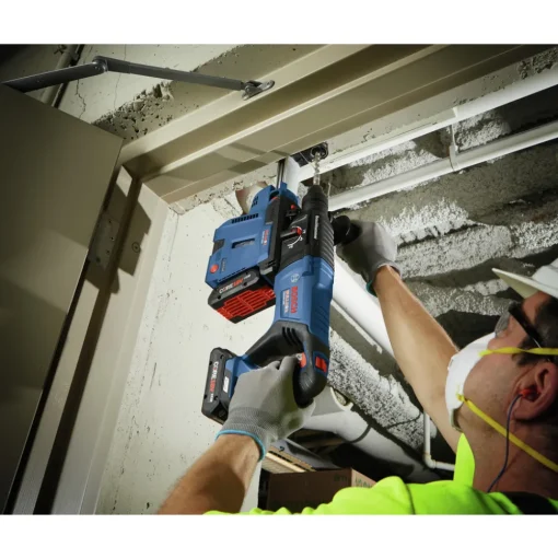 Factory Reconditioned Bosch 18V EC Brushless Lithium-Ion SDS-Plus Bulldog 1 in. Cordless Rotary Hammer Kit (4 Ah)