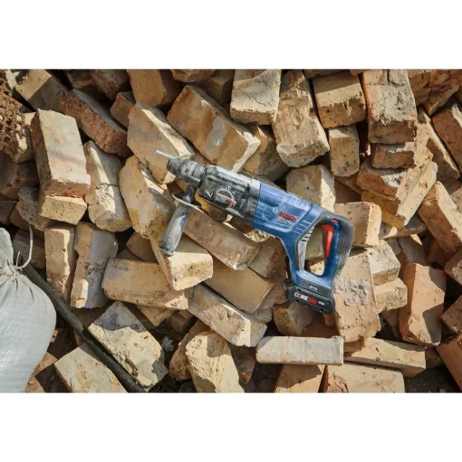 Factory Reconditioned Bosch 18V PROFACTOR Brushless Lithium-Ion 1-1/8 in. Cordless Connected-Ready SDS-plus Bulldog Rotary Hammer Kit with 2 Batteries (8 Ah)