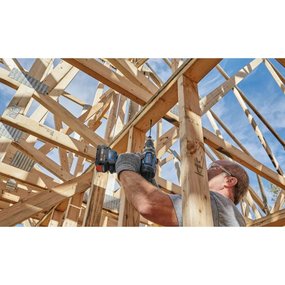 Factory Reconditioned Bosch 18V PROFACTOR Brushless Lithium-Ion 1/2 in. Cordless Connected-Ready Hammer Drill Driver Kit (8 Ah)