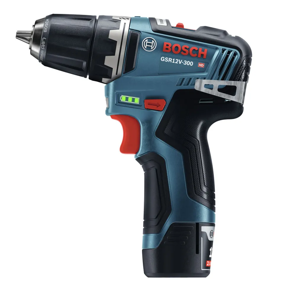 Factory Reconditioned Bosch 12V Max Brushless Lithium-Ion 3/8 in. Cordless Drill Driver/1/4 in. Hex impact Driver Combo Kit with 2 Batteries (2 Ah)