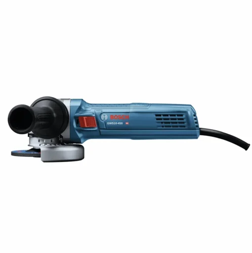 Factory Reconditioned Bosch 120V 10 Amp 4-1/2 in. Corded Ergonomic Angle Grinder with Lock-On Switch