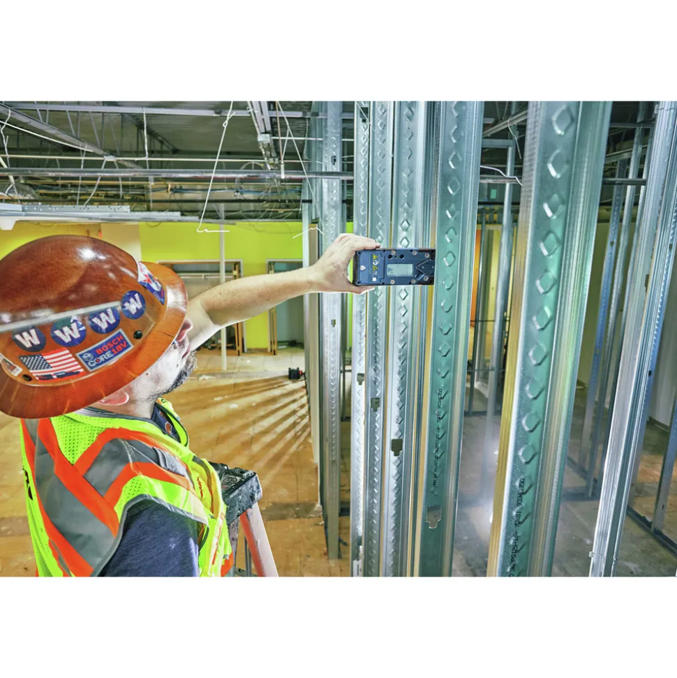 Factory Reconditioned Bosch 18V REVOLVE4000 Lithium-Ion Connected Self-Leveling Cordless Horizontal/Vertical Rotary Laser Kit (4 Ah)