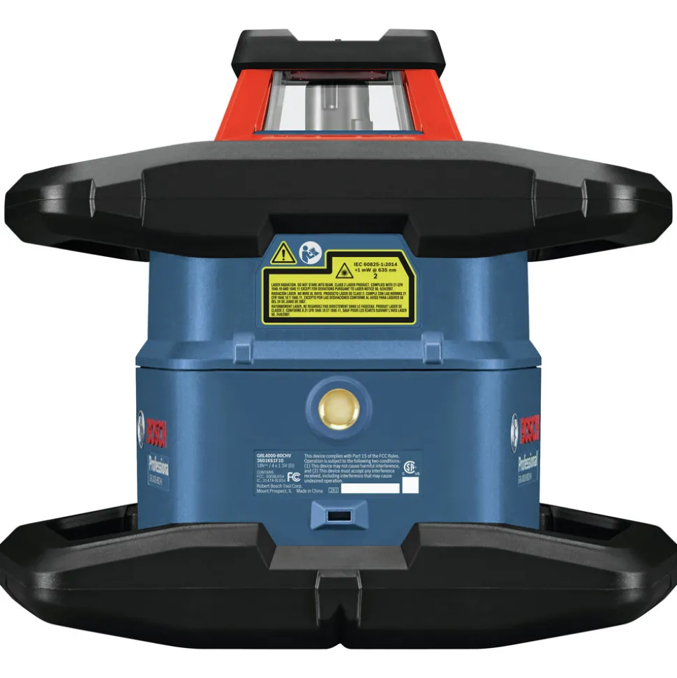 Factory Reconditioned Bosch 18V REVOLVE4000 Lithium-Ion Connected Self-Leveling Cordless Horizontal/Vertical Rotary Laser Kit (4 Ah)