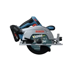 Factory Reconditioned Bosch 18V Brushless Lithium-Ion 6-1/2 in. Cordless Blade-Right Circular Saw Kit (4 Ah)