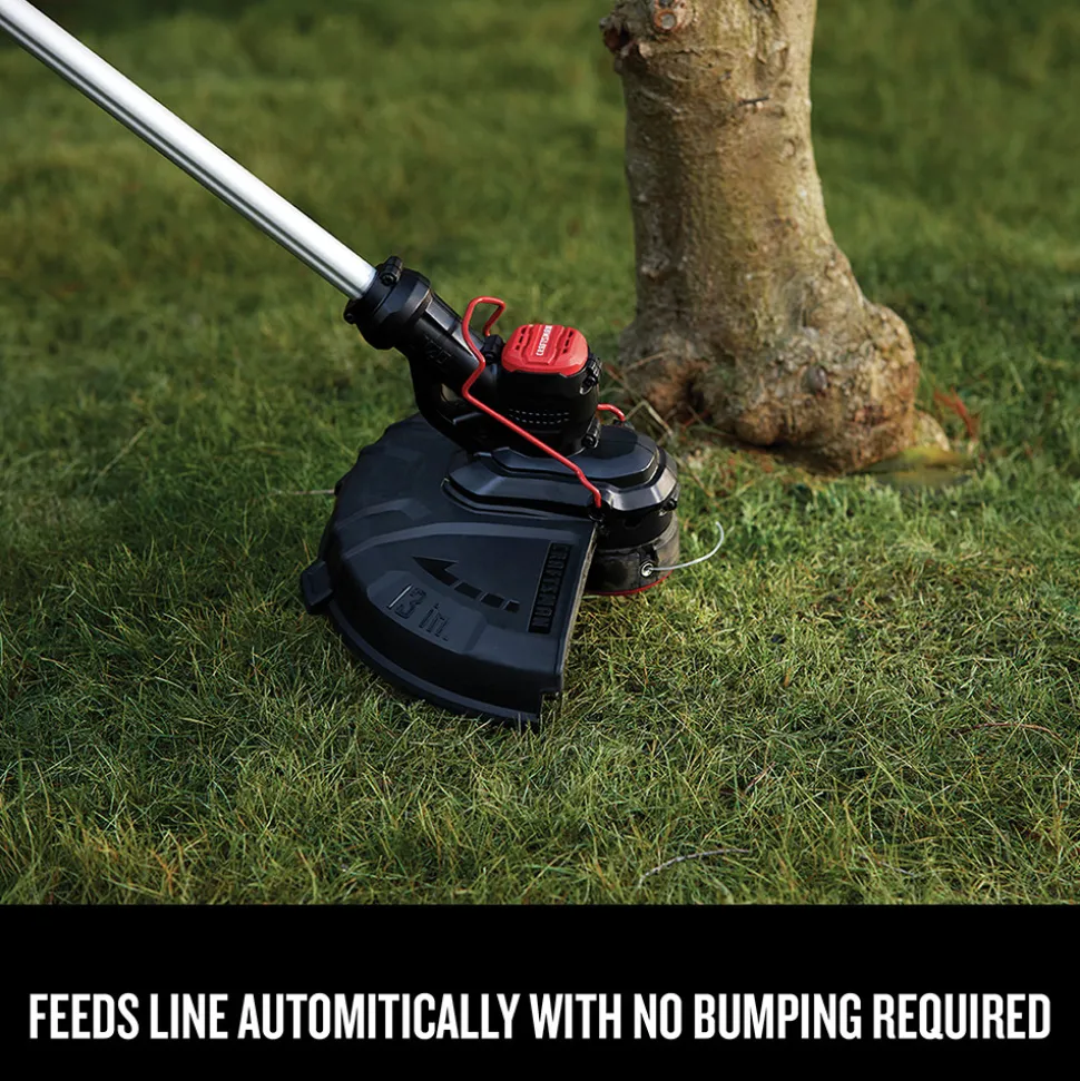 Factory Reconditioned Craftsman 20V WEEDWACKER Automatic Feed Lithium-Ion 13 in. Cordless String Trimmer/Edger Kit (2 Ah)
