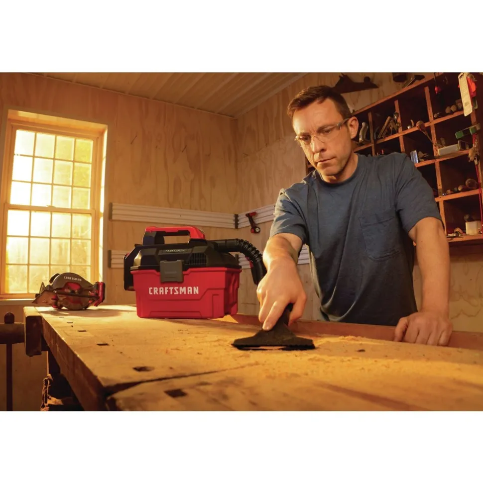 Factory Reconditioned Craftsman V20 Lithium-Ion Cordless 2 gal. Wet Dry Vac (Tool Only)