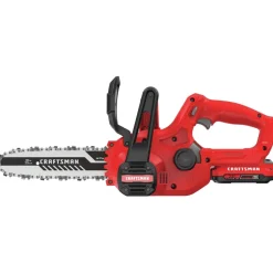 Factory Reconditioned Craftsman V20 Brushed Lithium-Ion 10 in. Cordless Chainsaw Kit (2 Ah)