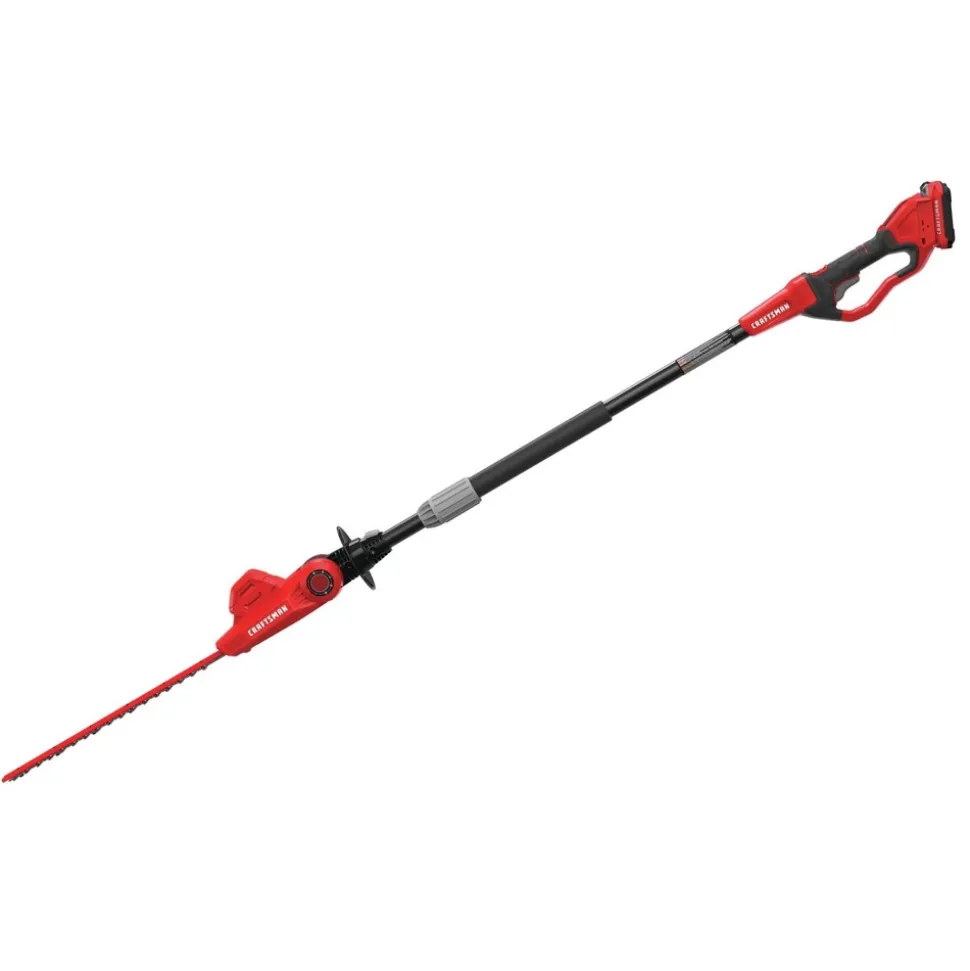 Factory Reconditioned Craftsman V20 Lithium-Ion 18 in. Cordless Pole Hedge Trimmer Kit (2 Ah)