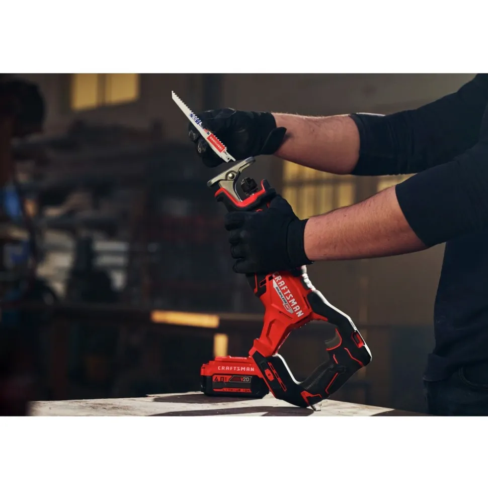 Factory Reconditioned Craftsman V20 Brushless RP Lithium-Ion Cordless Reciprocating Saw (Tool Only)