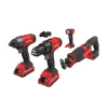 Factory Reconditioned Craftsman 20V Lithium-Ion Cordless 4-Tool Combo Kit (2 Ah)
