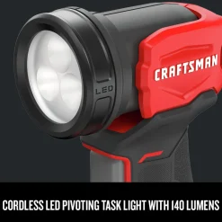 Factory Reconditioned Craftsman 20V Lithium-Ion Cordless 4-Tool Combo Kit (2 Ah)