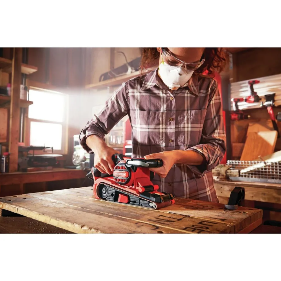 Factory Reconditioned Craftsman 7 Amp 3 in. x 21 in. Corded Belt Sander