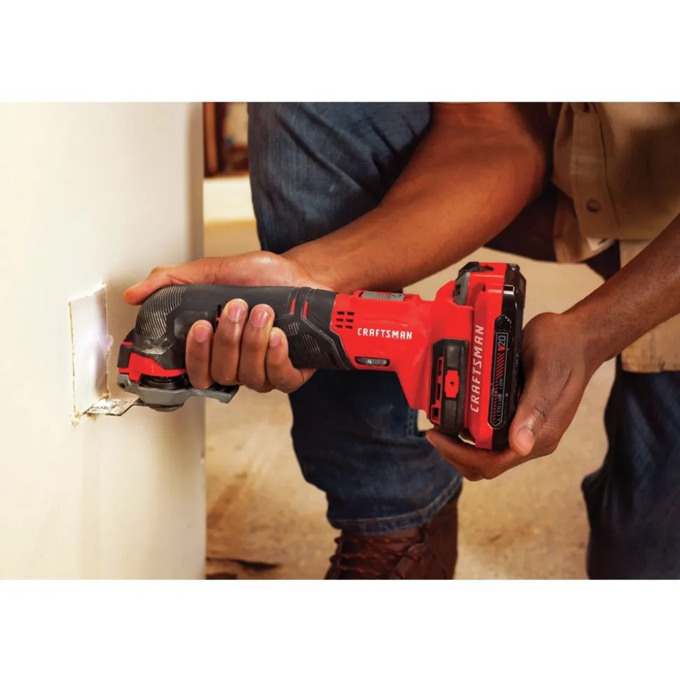 Factory Reconditioned Craftsman V20 Lithium-Ion Cordless Oscillating Tool Kit (2 Ah)