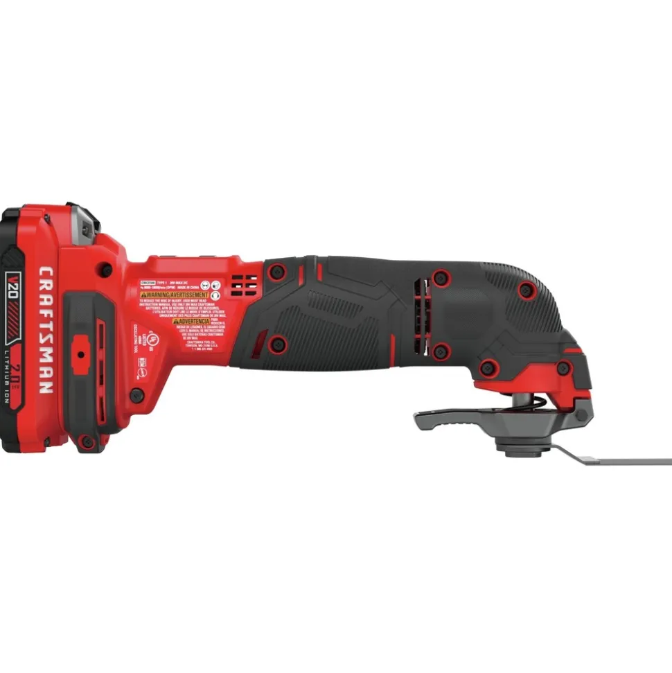 Factory Reconditioned Craftsman V20 Lithium-Ion Cordless Oscillating Tool Kit (2 Ah)