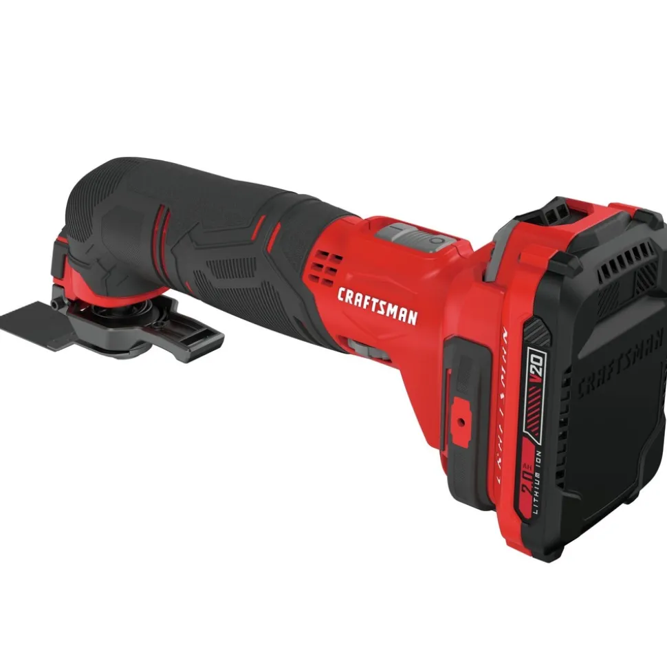 Factory Reconditioned Craftsman V20 Lithium-Ion Cordless Oscillating Tool Kit (2 Ah)